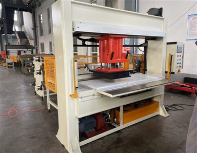 Hydraulic Mus Ncig Taub Hau Tej Tshuab rau Sandpaper / Abrasan